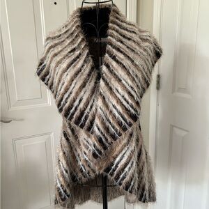 Cozy and elegant shrug